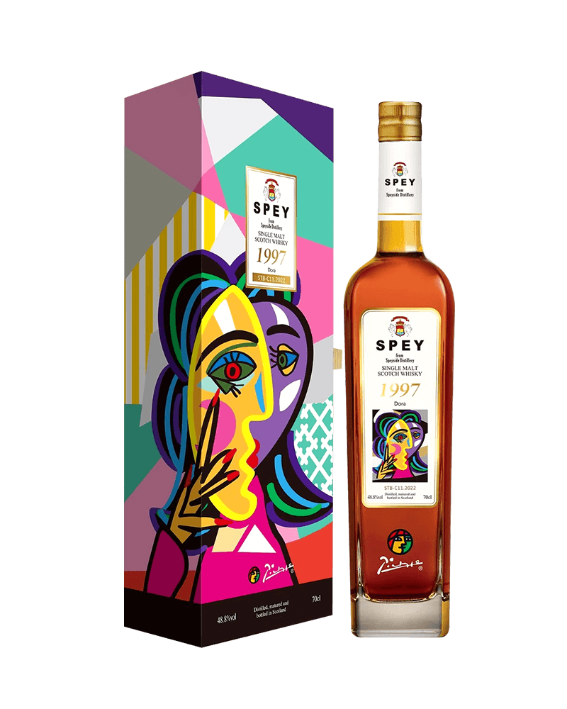 -Spey Picasso Dora 1997 Single Malt Scotch Whisky-SPEY詩貝畢加索1997朵拉單一麥芽蘇格蘭威士忌-加佳酒Plus9