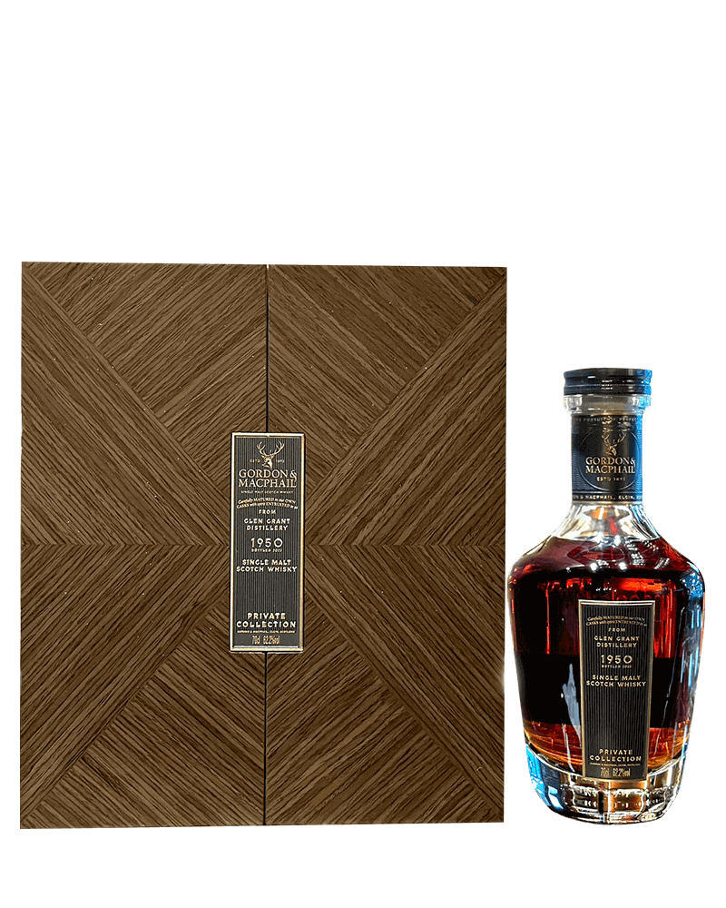 -Gordon&MacPhail Glen Grant 1950 71 Years First Fill Sherry Butt  Single Malt Scotch Whisky-高登麥克菲爾格蘭冠1950/71年單桶原酒62.2%單一麥芽蘇格蘭威士忌-加佳酒Plus9