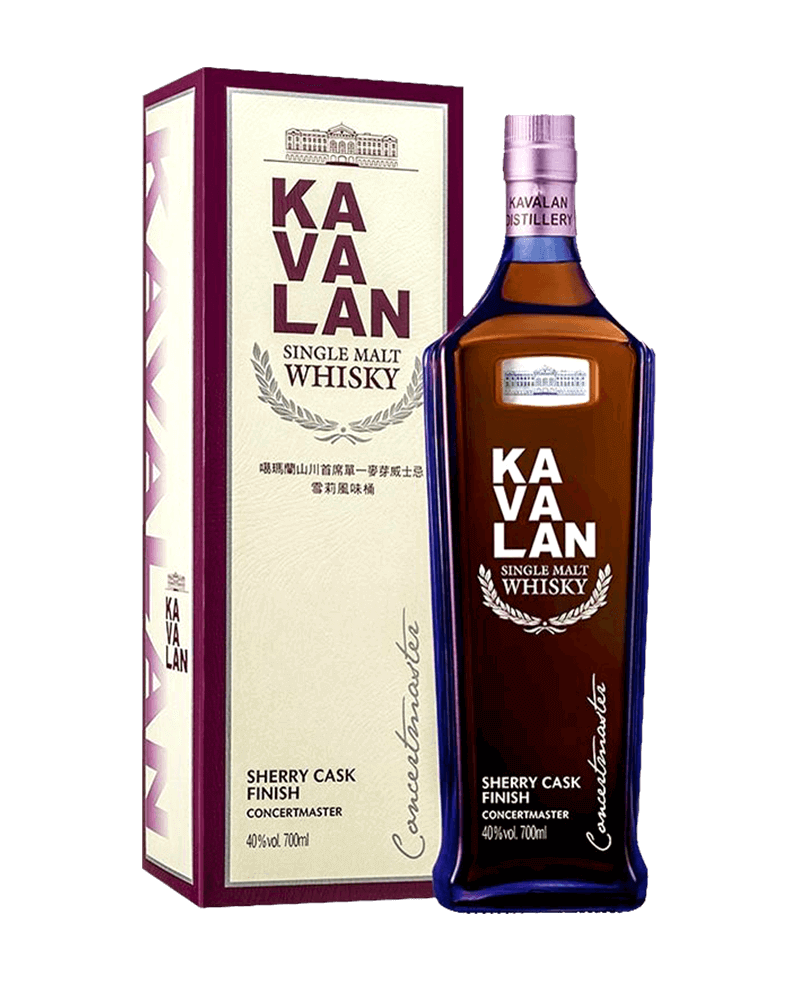 -Kavalan Concertmaster Sherry Cask Finish Single Malt Taiwan Whisky-噶瑪蘭山川首席雪莉桶單一麥芽台灣威士忌-加佳酒Plus9