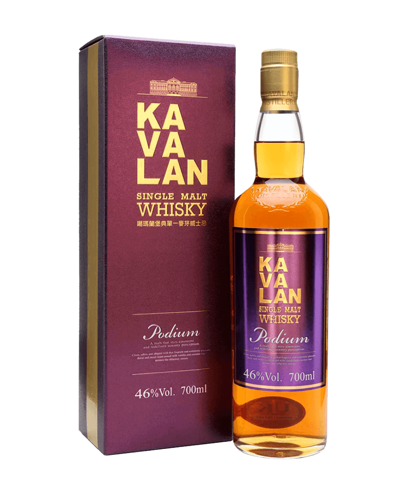 -Kavalan Podium Single Malt Whisky-噶瑪蘭堡典單一麥芽台灣威士忌700ml-加佳酒Plus9