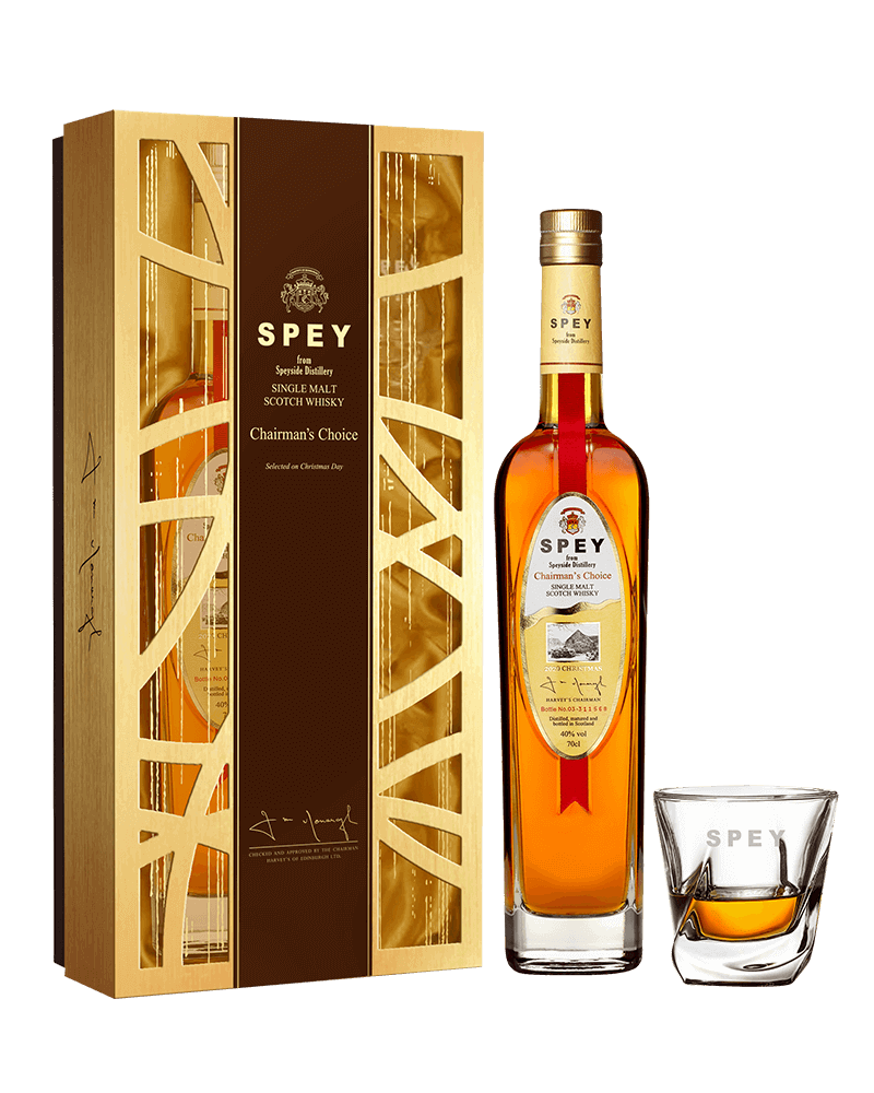 -Spey Chairman’s Choice 2023 New Year Single Malt Scotch Whisky Gift Box-詩貝SPEY總裁精選新年限定禮盒-加佳酒Plus9