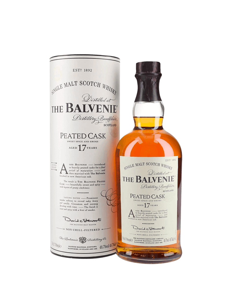 -Balvenie 17 Years Peated Cask Single Malt Scotch Whisky-百富17年泥煤桶單一麥芽蘇格蘭威士忌-加佳酒Plus9