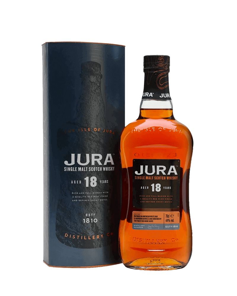 -Jura 18 Years Single Malt Scotch Whisky-吉拉18年單一麥芽蘇格蘭威士忌-加佳酒Plus9