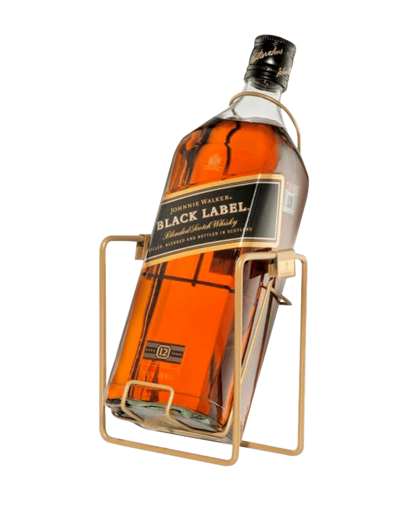 -John Walker 12 Years Black Label Blended Scotch Whisky-約翰走路黑牌12年蘇格蘭調和威士忌3000ml-加佳酒Plus9