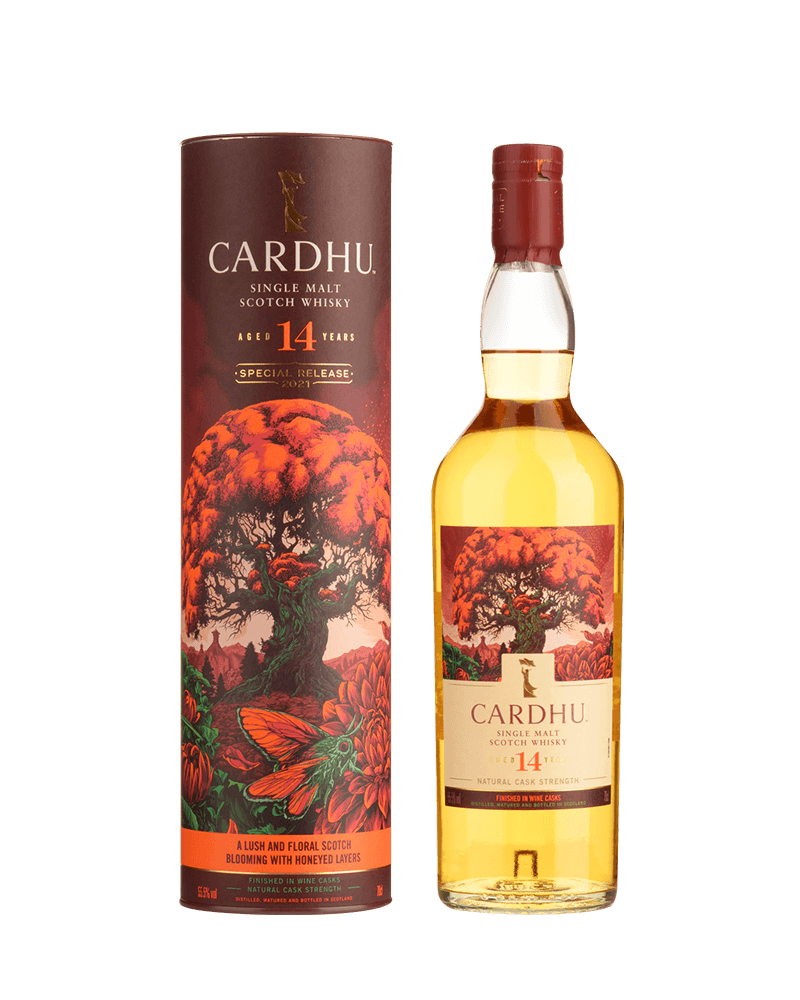 -Cardhu 14 Years Special Release 2021 Single Malt Scotch Whisky-卡杜14年黑岩紅花單一麥芽蘇格蘭威士忌原酒(2021限量原酒臻選系列)-加佳酒Plus9