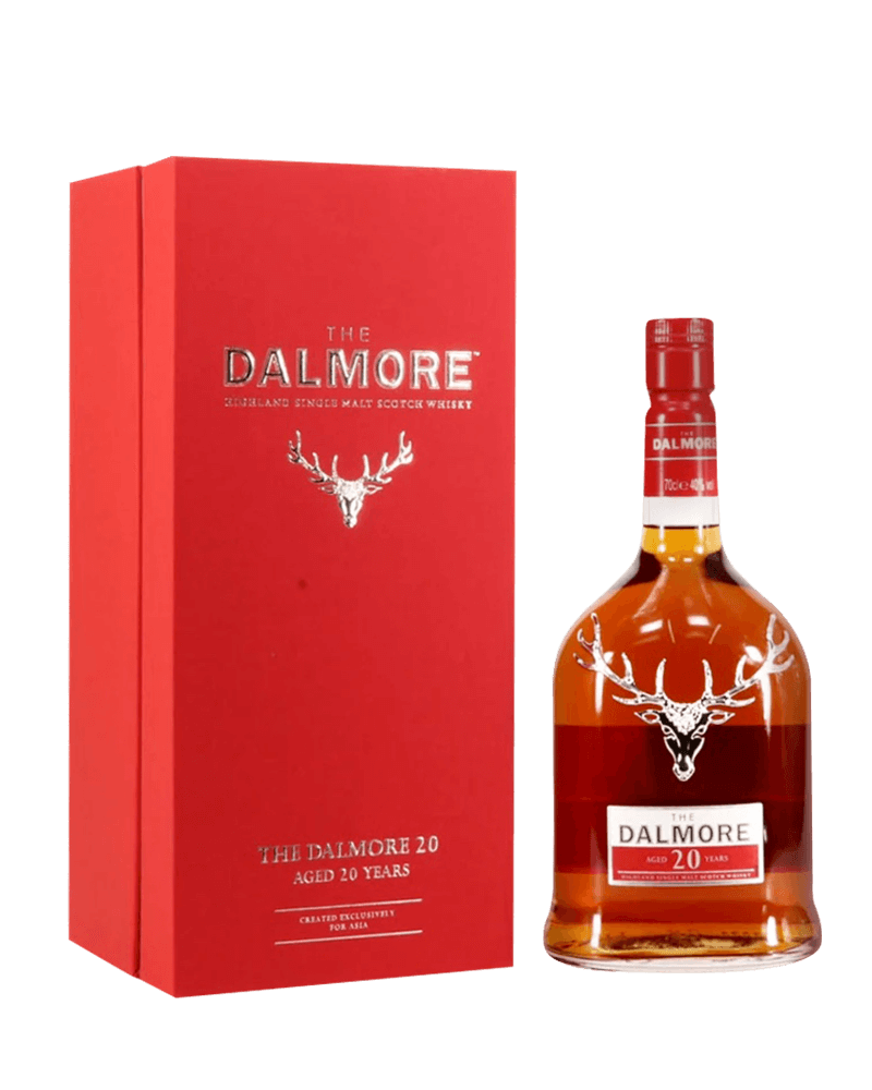 -Dalmore 20 Years Single Malt Scotch Whisky-大摩20年單一麥芽蘇格蘭威士忌700ml-加佳酒Plus9