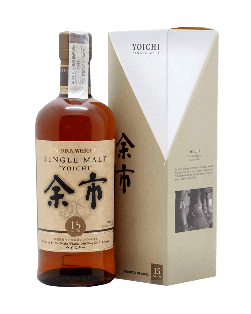 -Nikka Yoichi 15 Years Single Malt Japan Whisky-余市15年單一麥芽日本威士忌700ml-加佳酒Plus9