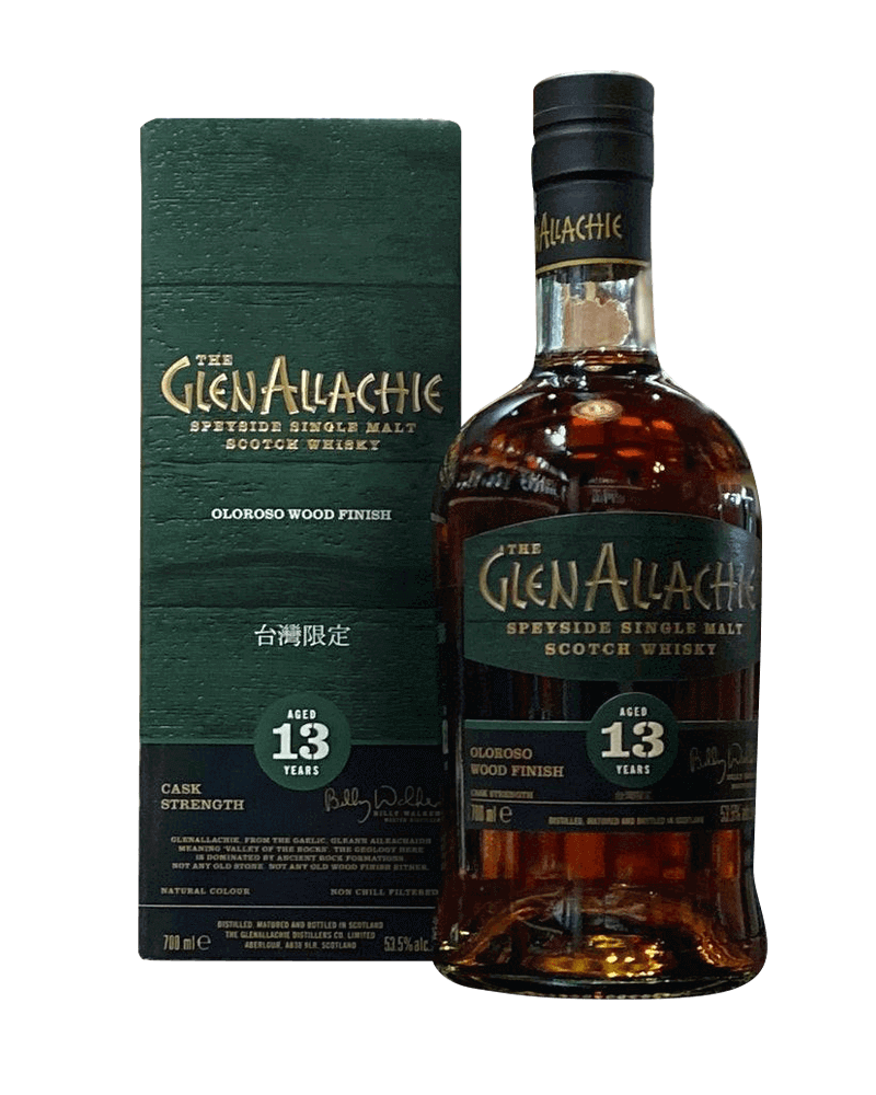 -Glenallachie 13 Years Oloroso Wood Finish Single Malt Scotch Whisky-格蘭艾樂奇13年臻稀雪莉原酒台灣限定版單一麥芽蘇格蘭威士忌700ml-加佳酒Plus9