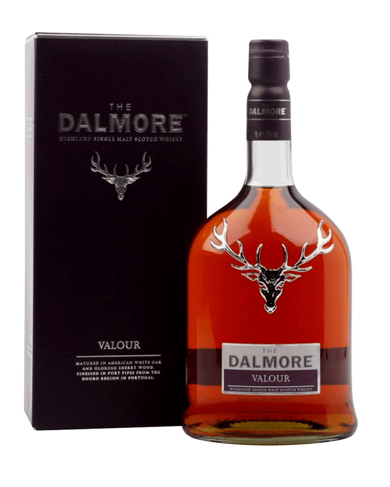 -Dalmore Valour Single Malt Scotch Whisky-大摩勇氣Valour單一麥芽蘇格蘭威士忌1000ml-加佳酒Plus9