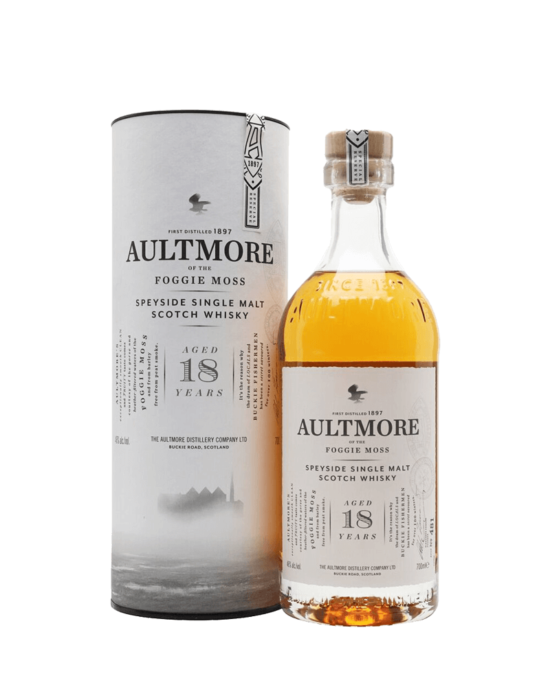 -Aultmore 18 Years Single Malt Scotch Whisky-雅墨18年單一麥芽蘇格蘭威士忌700ml-加佳酒Plus9