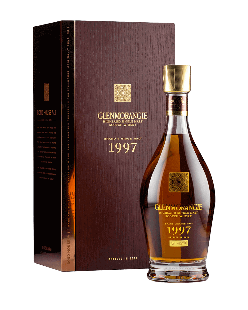 -Glenmorangie 1997 Grand Vintage Single Malt Scotch Whisky-格蘭傑1997年單一麥芽蘇格蘭威士忌700ml-加佳酒Plus9