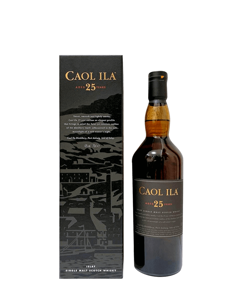 -Caol Ila 25 Years Single Malt Scotch Whisky-卡爾里拉25年單一麥芽蘇格蘭威士忌700ml-加佳酒Plus9