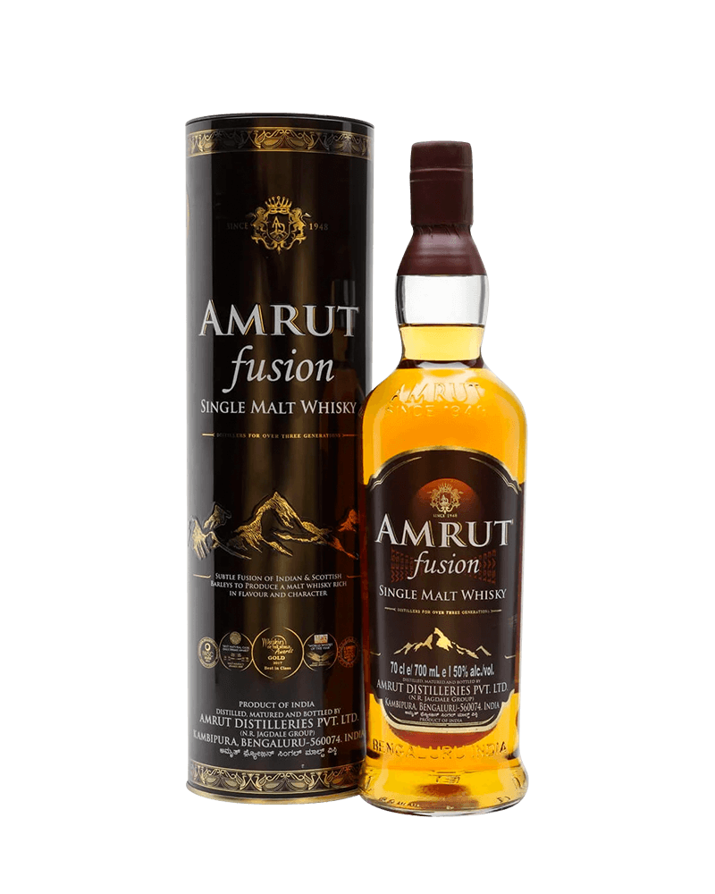 -AMRUT Fusion Single Malt India Whisky-雅沐特融合單一麥芽印度威士忌-加佳酒Plus9