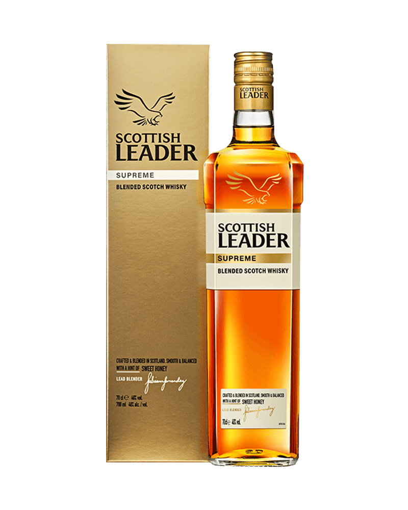 -SCOTTISH LEADER SUPREME BLENDED SCOTCH WHISKY-仕高利達金牌調和式蘇格蘭威士忌700ml-加佳酒Plus9