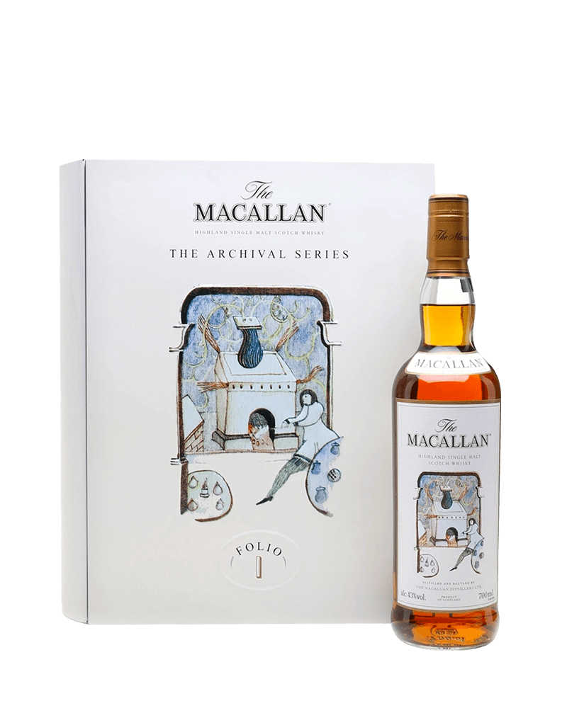 -Macallan The Archival Series Folio 1 Single Malt Scotch Whisky-麥卡倫書冊1 Folio 1酒廠限定版單一麥芽蘇格蘭威士忌700ml-加佳酒Plus9