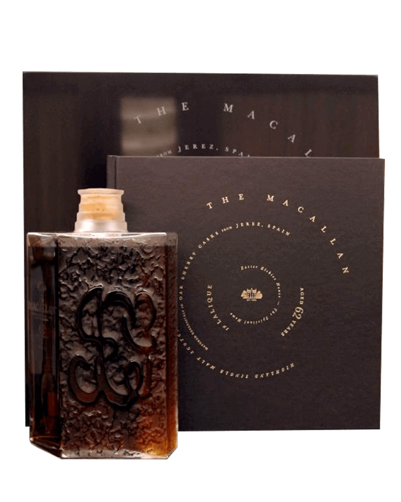 -Macallan 62 Years Lalique V Single Malt Scotch Whisky-麥卡倫62年璀璨萊儷水晶瓶單一麥芽蘇格蘭威士忌-加佳酒Plus9
