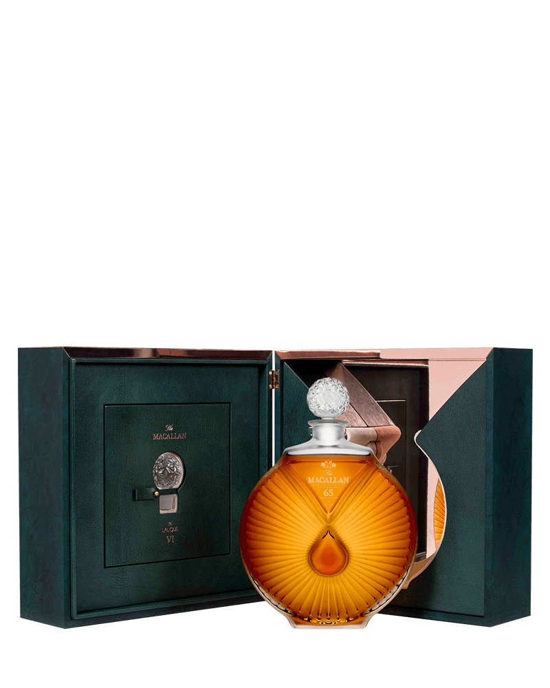 -Macallan 65 Years Lalique VI Single Malt Scotch Whisky-麥卡倫65年璀璨萊儷水晶瓶單一麥芽蘇格蘭威士忌-加佳酒Plus9
