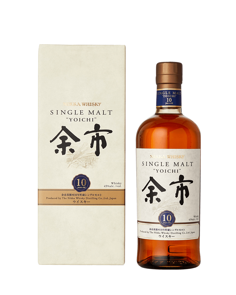 -Nikka Yoichi 10 Years Single Malt Japan Whisky-余市10年單一麥芽日本威士忌700ML 45%-加佳酒Plus9
