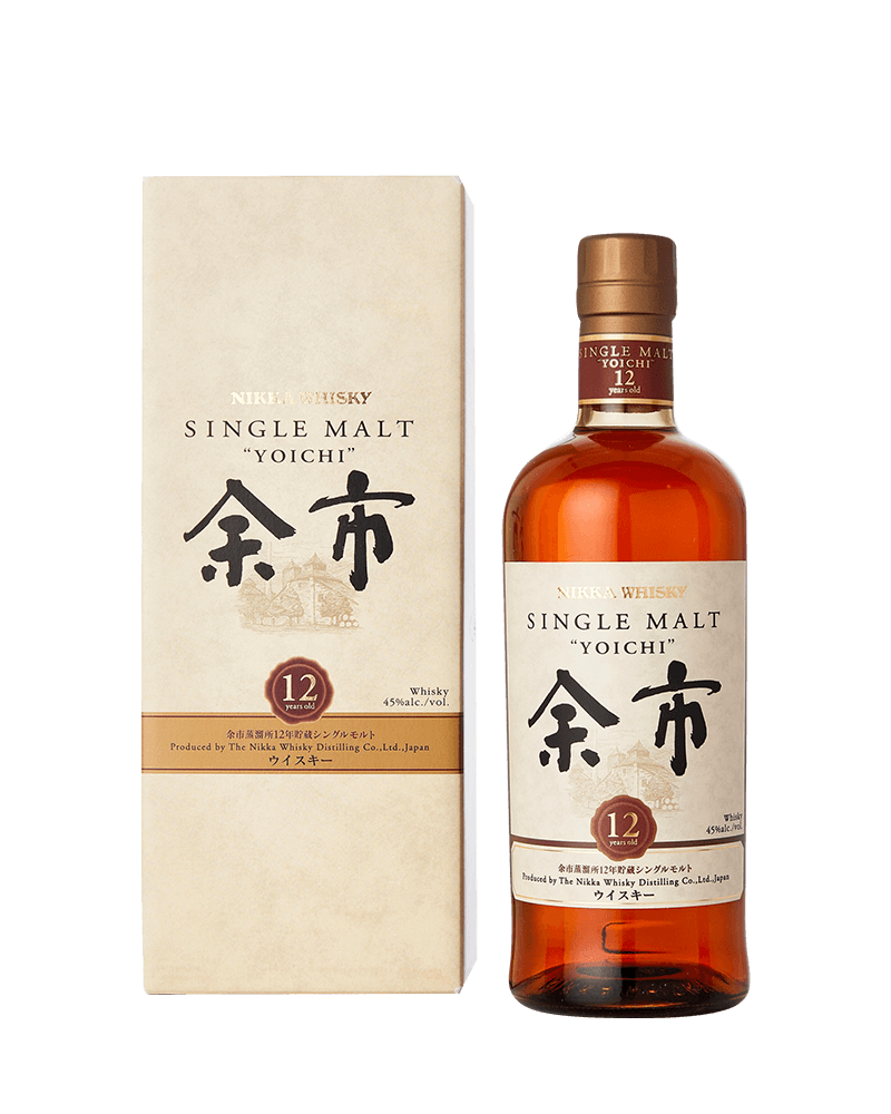 -Nikka Yoichi 12 Years Single Malt Japan Whisky-余市12年單一麥芽日本威士忌700ML 45%-加佳酒Plus9