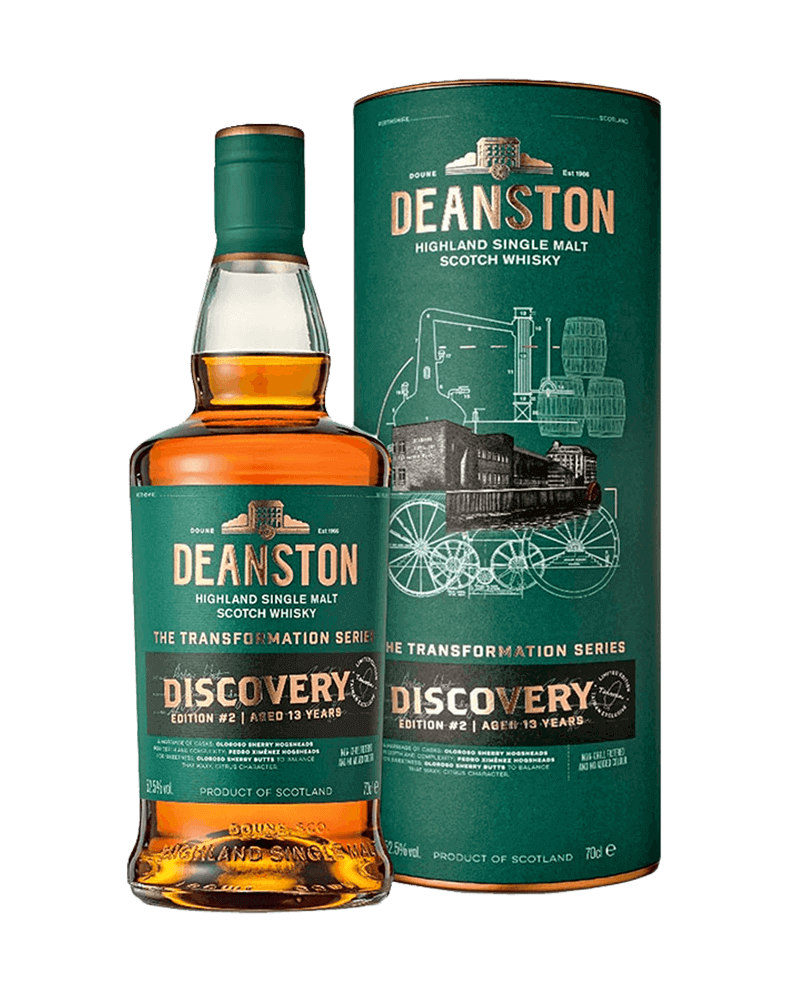 -Deanston Discovery EDITION #2 13 Years Highland Single Malt Scotch Whisky-汀士頓蛻變系列EDITION#2探索者單一麥芽蘇格蘭威士忌-加佳酒Plus9