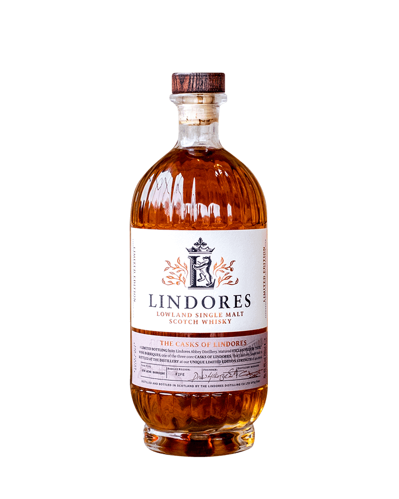 -Lindores Abbey STR Wine Barrique Casks Single Malt Scotch Whisky-林多修道院STR嚴選(葡萄酒桶) 限量批次單一麥芽蘇格蘭威士忌 49.4% 700ml-加佳酒Plus9