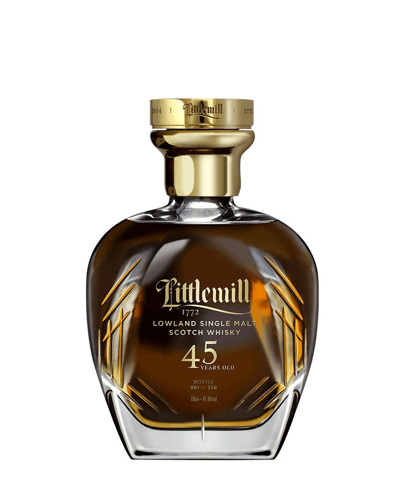 -Littlemill 45 Years Old Single Malt Scotch Whisky-小磨坊45年單一麥芽威士忌-加佳酒Plus9