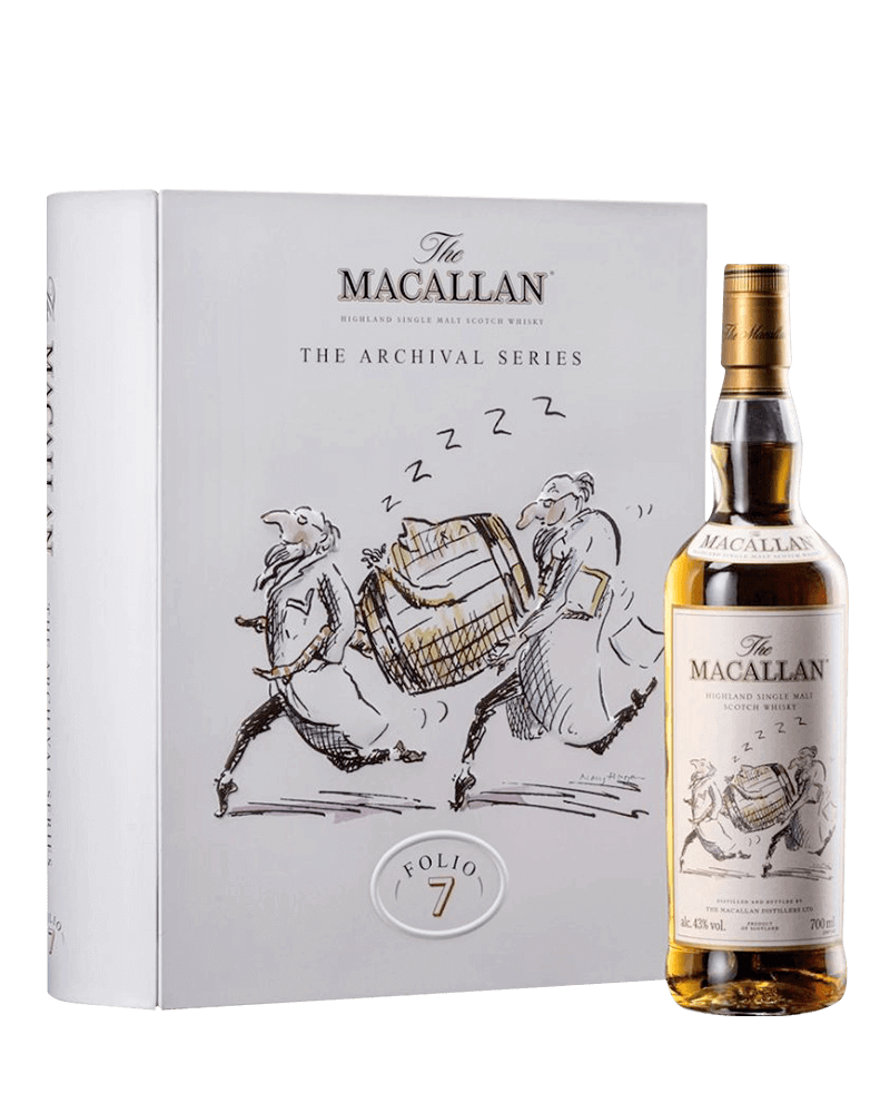 -Macallan The Archival Series Folio 7 Single Malt Scotch Whisky-麥卡倫Folio 7 書冊7檔案系列單一麥芽蘇格蘭威士忌-加佳酒Plus9