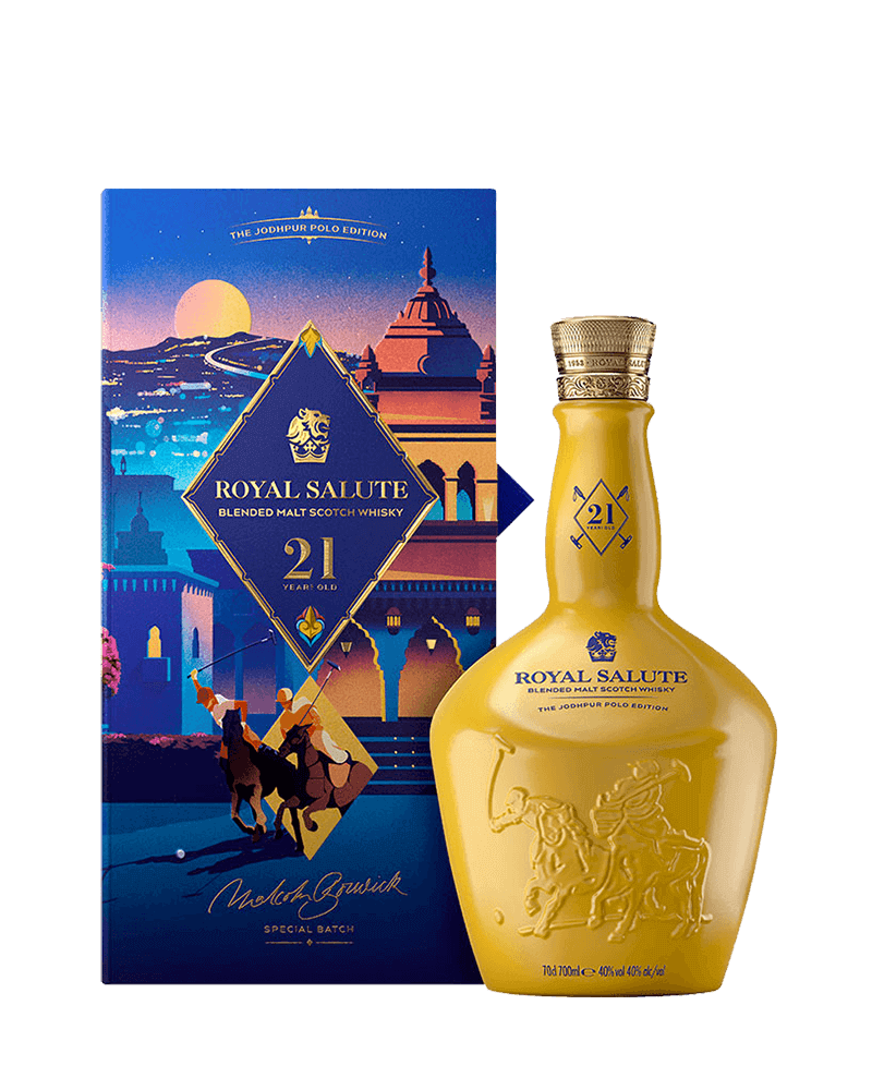-Royal Salute 21 YO Jodhpur Polo Edition Blended Scotch Whisky-皇家禮炮21年馬球系列第五代印度沙漠限定版-加佳酒Plus9