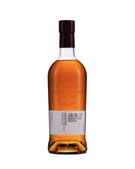 -Ardnamurchan AD 10.22 Madeira Cask Release 58.2% Single Malt Scotch Whisky-艾德麥康Ardnamurchan AD紅韻10.22馬德拉桶單一麥芽蘇格蘭威士忌700ml-加佳酒Plus9