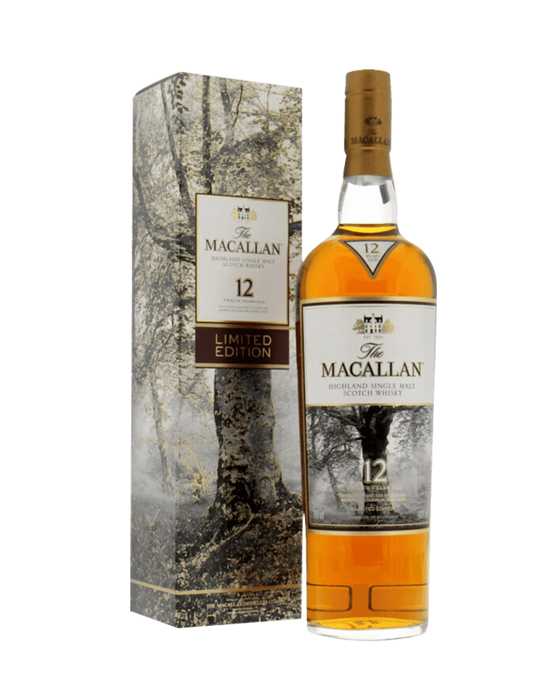 -Macallan 12 Years Sherry Oak Single Malt 2016 Limited Edition-麥卡倫12年大樹雪莉桶限定版單一麥芽威士忌-加佳酒Plus9