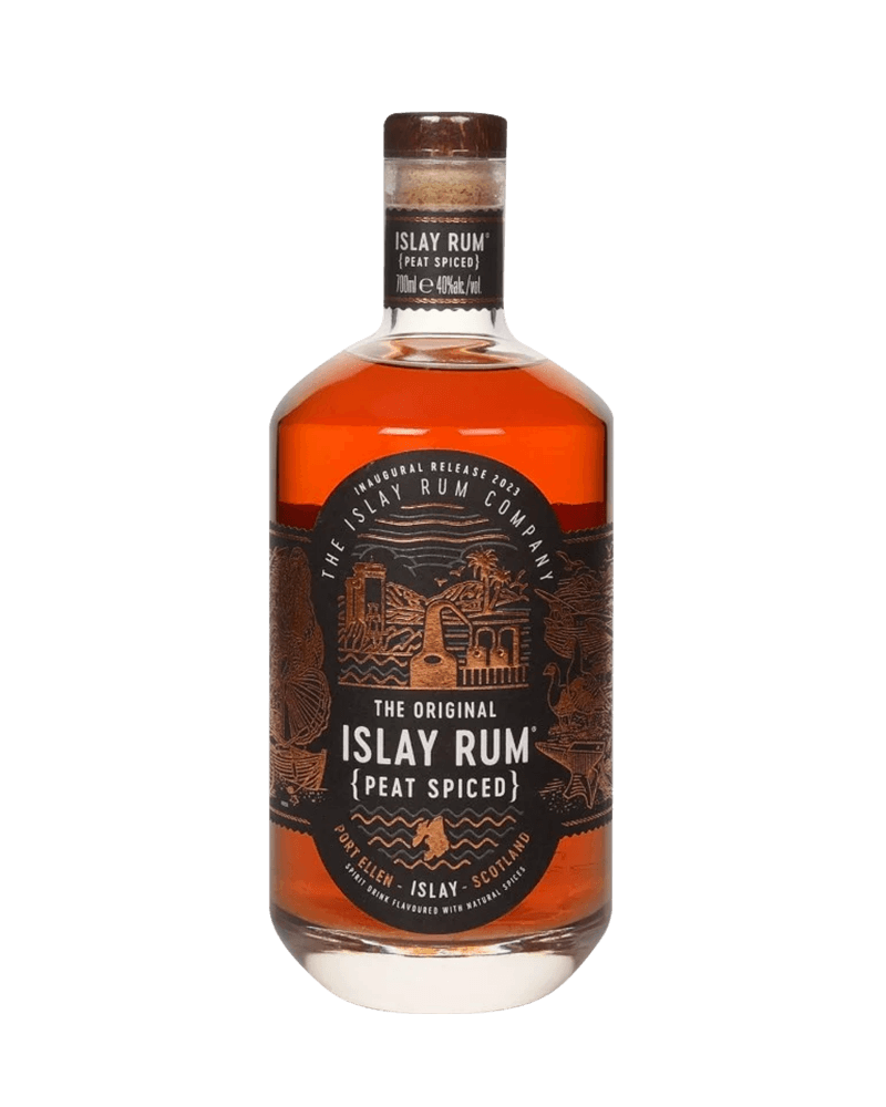 -The Original Islay Rum Peat Spiced Release 2023 40%-艾雷浪潮Islay Rum2023年辛奇泥煤蘭姆酒700ml-加佳酒Plus9