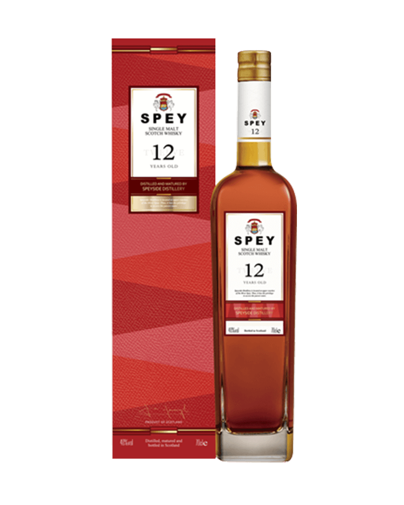 -Spey 12 Years Old Single Malt Scotch Whisky-SPEY 詩貝12年單一麥芽威士忌(新版)-加佳酒Plus9