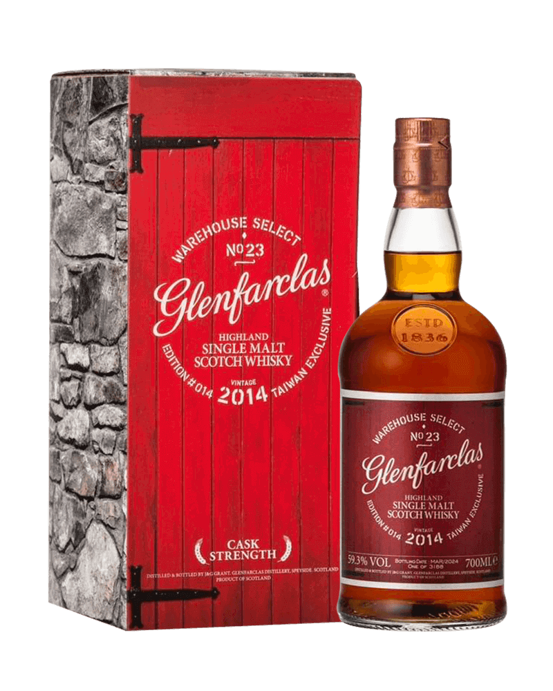 -Glenfarclas Warehouse Select Cask Strength Edition 14 2014-格蘭花格紅門窖藏原酒2014單一麥芽威士忌-加佳酒Plus9