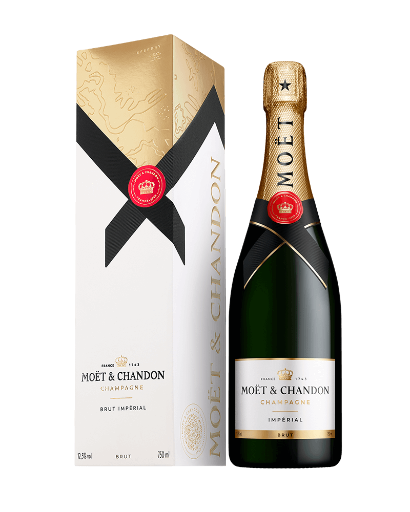 Moet & Chandon Champagne-Moet & Chandon Imperial Brut NV Gift Box-酩悅香檳 禮盒版-加佳酒Plus9