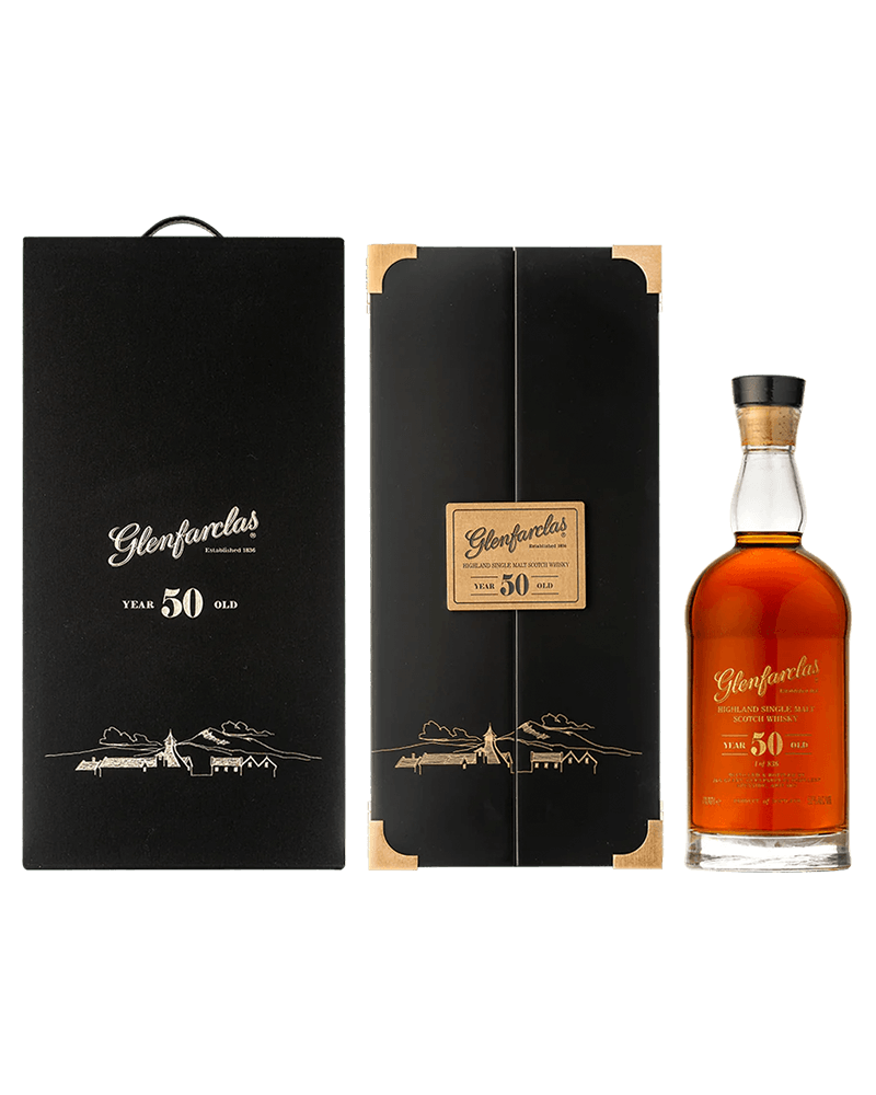 -Glenfarclas 50Years Old Single Malt Scotch Whisky-格蘭花格珍稀家傳50年蘇格蘭單一麥芽雪莉桶威士忌-加佳酒Plus9