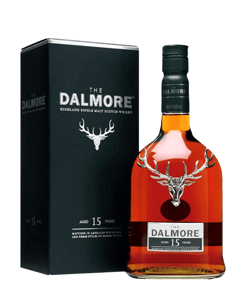 -Dalmore 15 Years Old Highland Single Malt Scotch Whisky-大摩15年單一麥芽蘇格蘭威士忌700ml-加佳酒Plus9