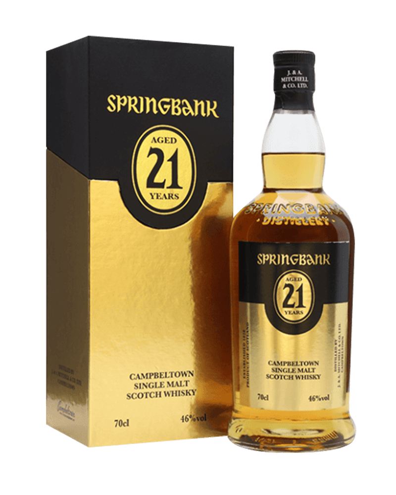 -Springbank 21 Year Single Malt Whisky-雲頂21年單一麥芽威士忌-加佳酒Plus9