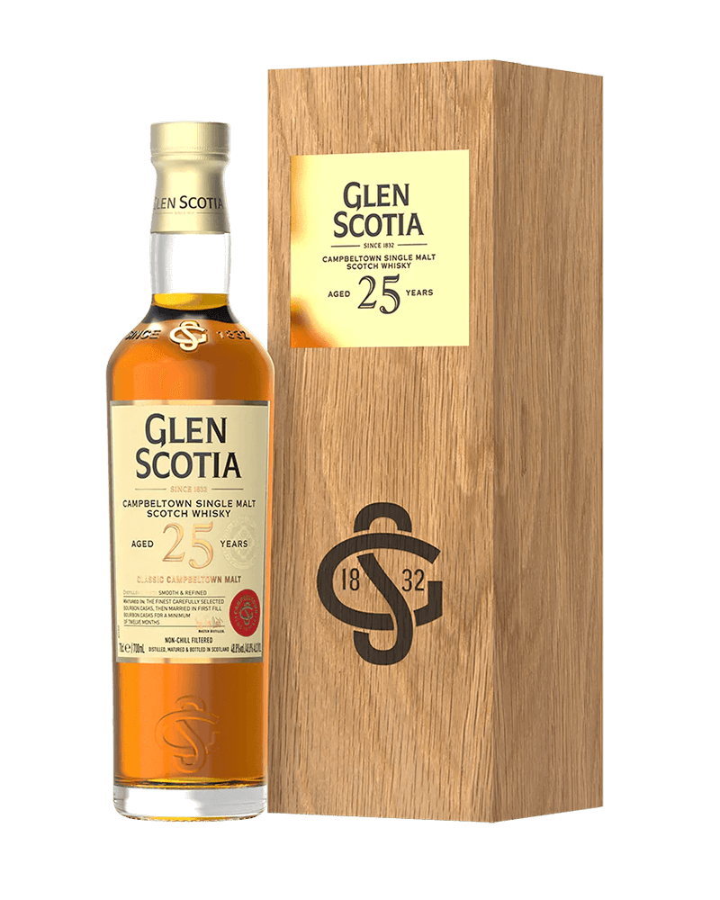 -Glen Scotia 25Y Campbeltown Single Malt Scotch Whisky-格蘭帝25年單一麥芽威士忌-加佳酒Plus9