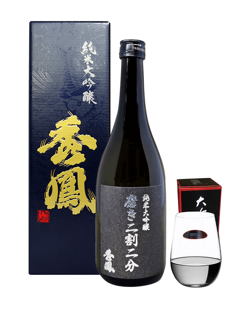 秀鳳 純米大吟釀 二割二分 純 限量黑標套組 禮盒版