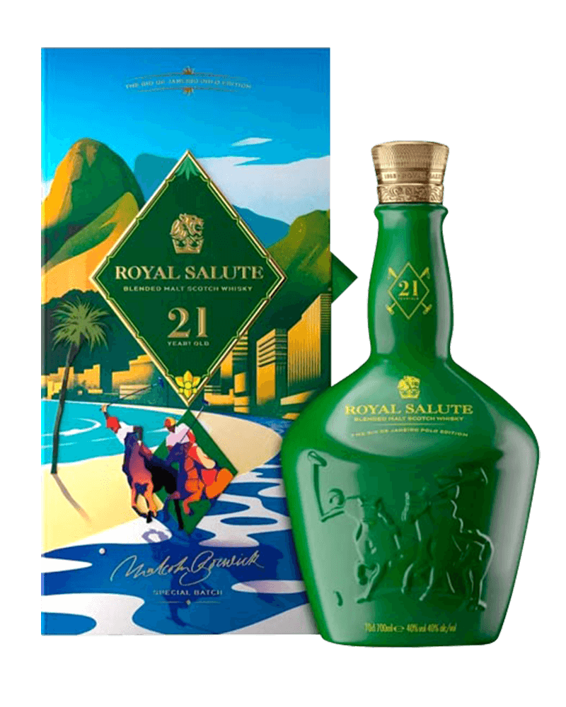 -Royal Salute 21Y The Rio De Janeiro Polo Edition-皇家禮炮21年 馬球系列第七代 巴西里約限定版-加佳酒Plus9