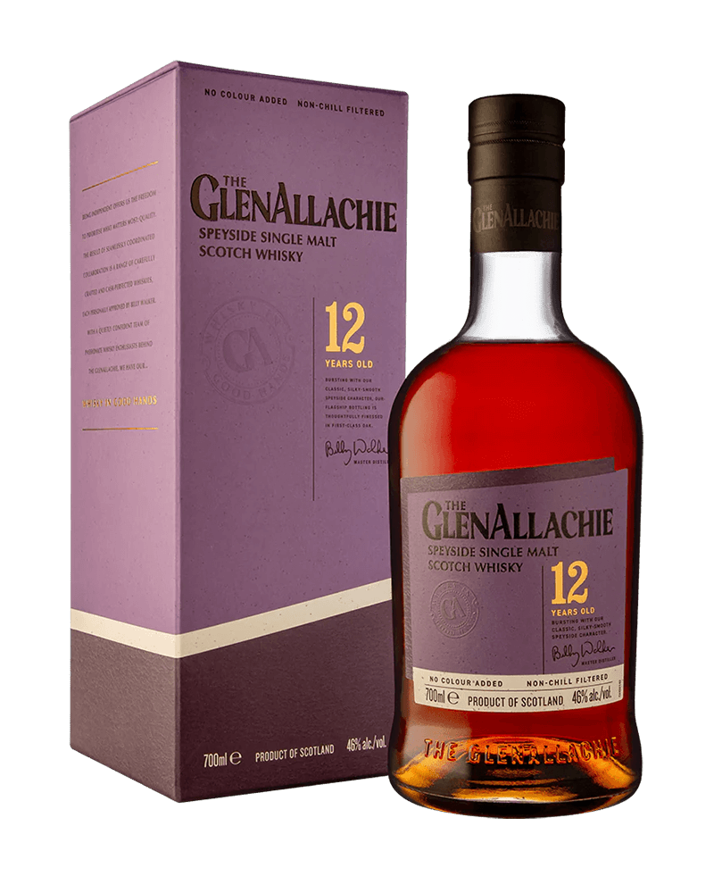 -GlenAllachie 12 Years Single Malt Scotch Whisky-格蘭艾樂奇12年單一麥芽蘇格蘭威士忌-加佳酒Plus9
