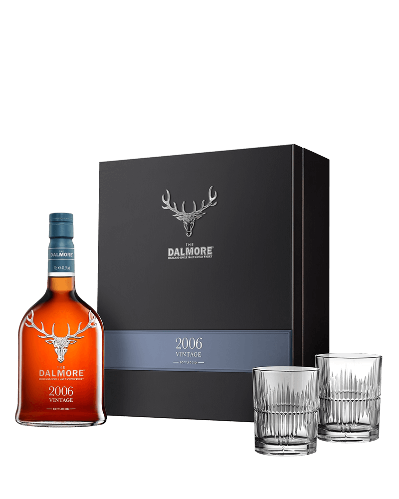 -The Dalmore Vintage 2006 Edition 2024-大摩 典藏珍稀年份2006單一麥芽蘇格蘭威士忌(雙杯禮盒)-加佳酒Plus9