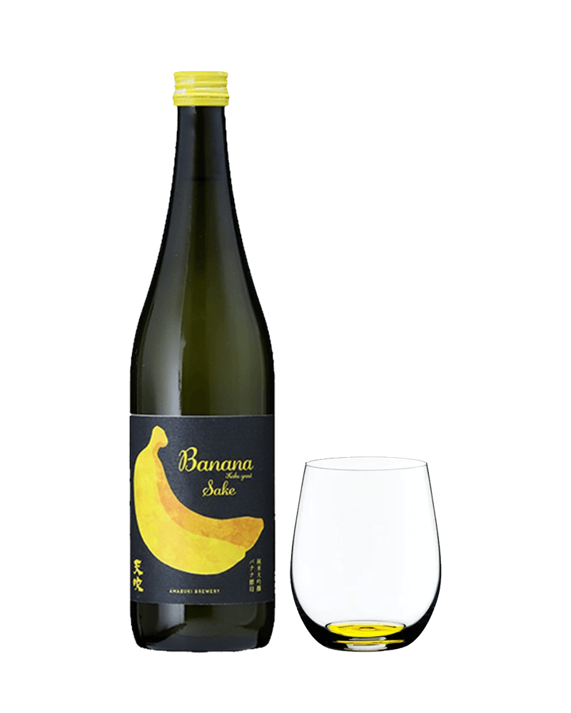 天吹酒造 香蕉酵母 純米大吟釀 X Riedel 杯套組