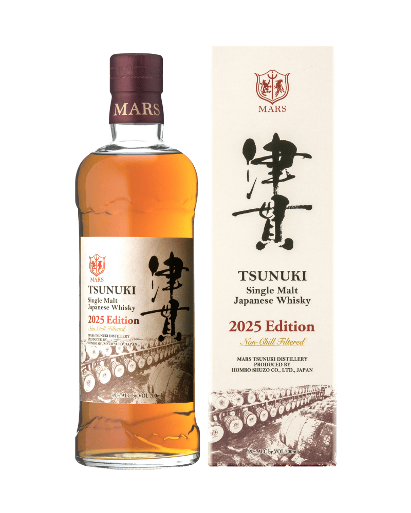 津貫蒸餾所-Mars Tsunuki 2025 Edition Single Malt Japanese Whisky-津貫2025年度限定版單一麥芽威士忌-加佳酒Plus9