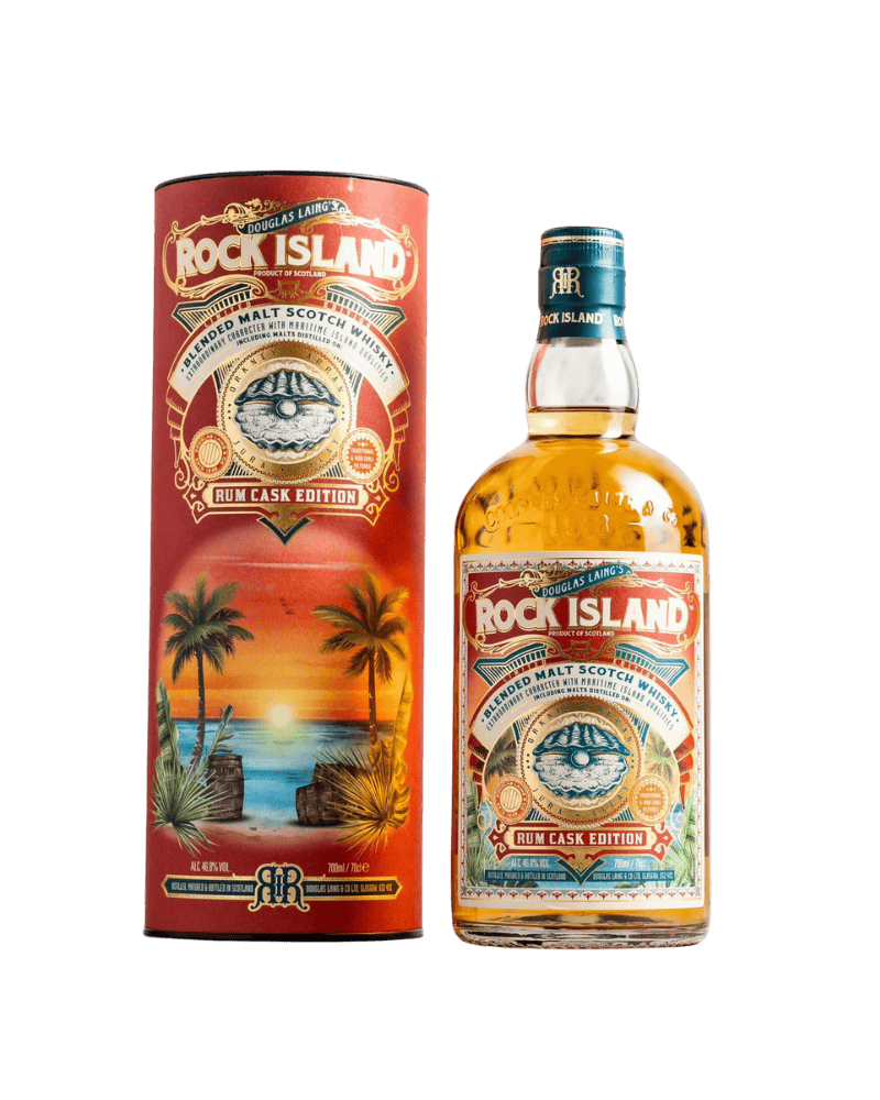 道格拉斯蘭恩-Douglas Laing Rock Island Rum Cask Blended Malt Whisky-道格拉斯蘭恩 牡蠣岩 蘭姆桶 蘇格蘭調和麥芽威士忌-加佳酒Plus9