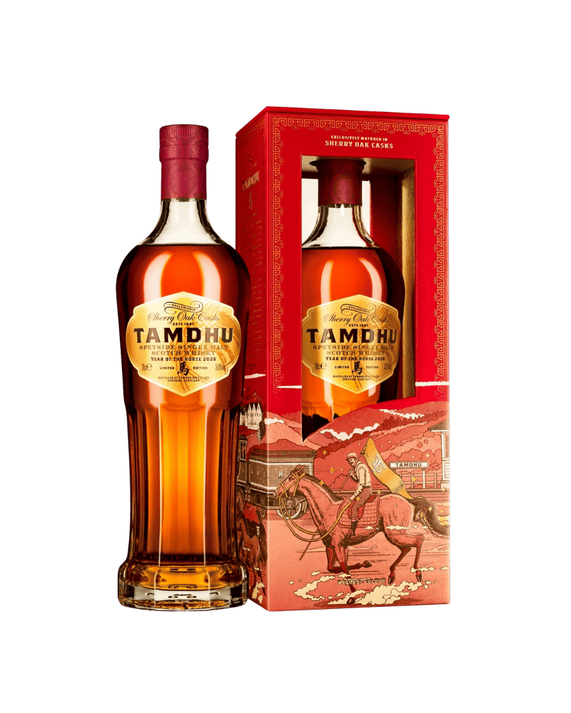 坦杜酒廠-Tamdbu Zodiac Year Of The Speyside Sherry Cask Batch Strength 2026 CNY-坦杜 2026馬年生肖版雪莉桶批次原酒-加佳酒Plus9