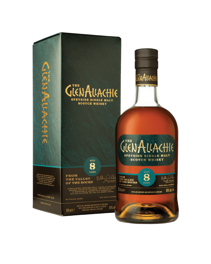 格蘭艾樂奇酒廠-Glenallachie 8 Years Single Malt Scotch Whisky-格蘭艾樂奇8年單一麥芽蘇格蘭威士忌-加佳酒Plus9