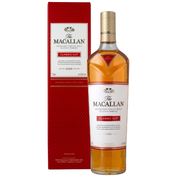 麥卡倫-The Macallan Classic Cut 2025 Limited Edition Single Malt Scotch Whisky-麥卡倫 Classic Cut 經典復刻系列 2025 年-加佳酒Plus9