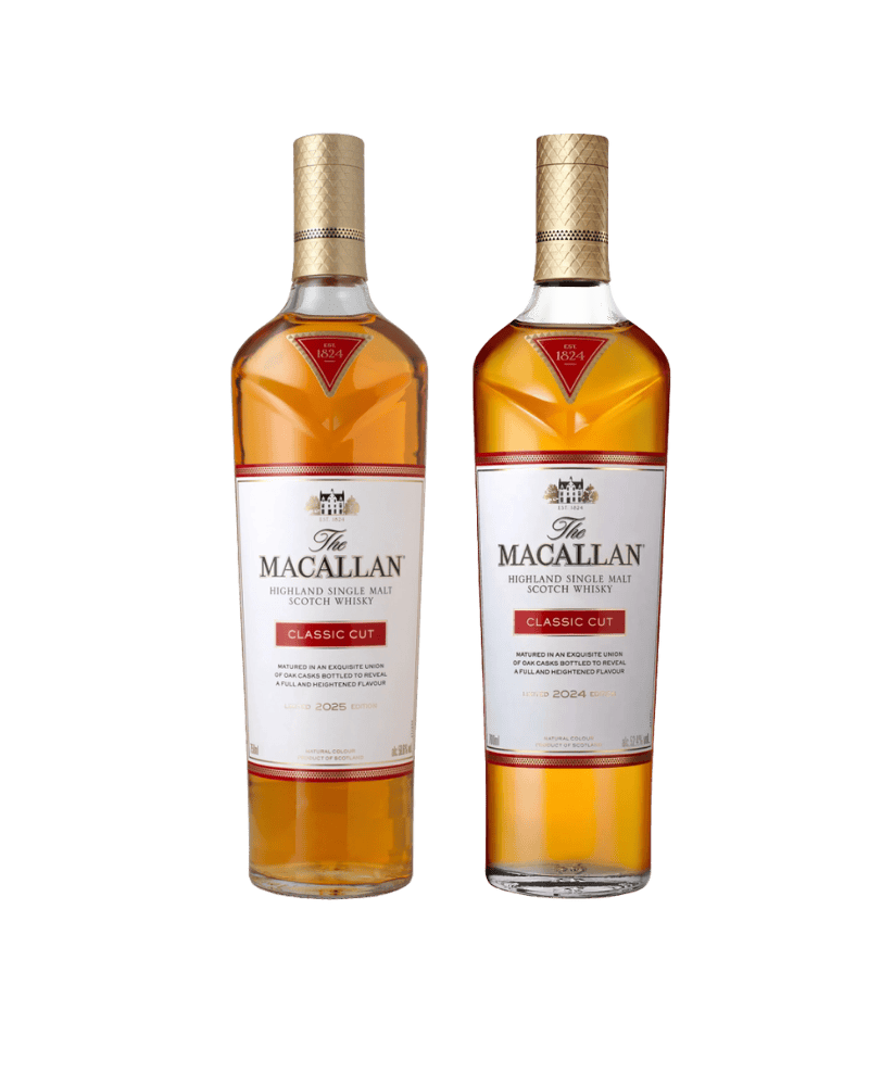 麥卡倫-The Macallan Classic Cut Collection 2024 & 2025 Set-麥卡倫Classic Cut 經典復刻系列 2024+2025套組-加佳酒Plus9
