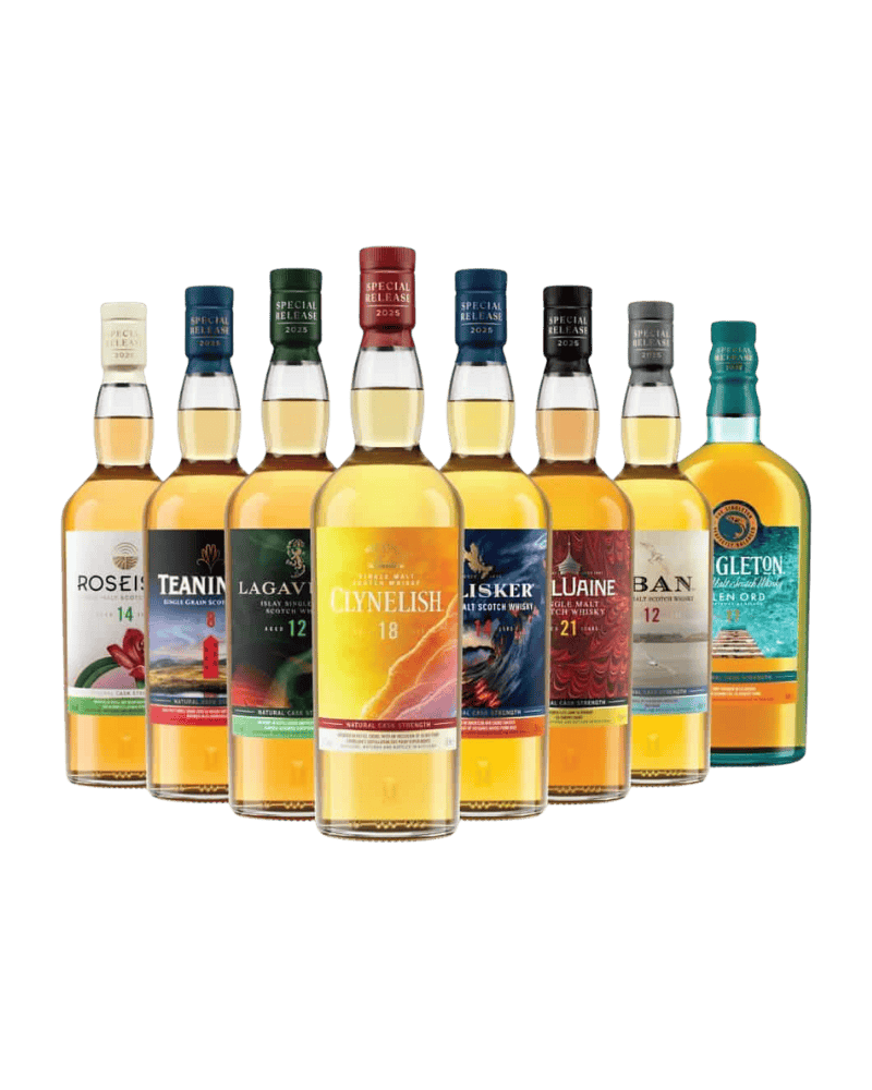 帝亞吉歐-Diageo Special Releases 2025-帝亞吉歐 2025 Special Releases 四境臻釀 套組(8款)-加佳酒Plus9